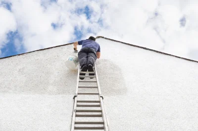 Peinture extérieure à Thénioux — façades et ravalement